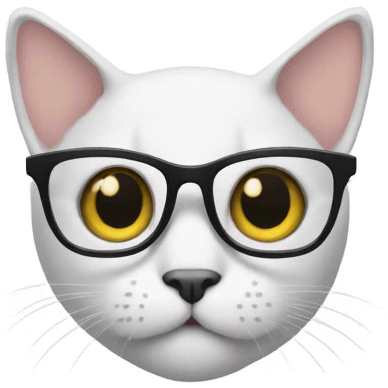 cat with glasses emoji