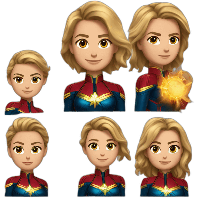 Captain Marvel le film  emoji