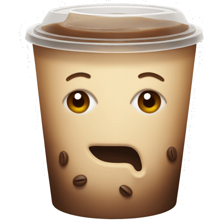 iced-coffee cup emoji