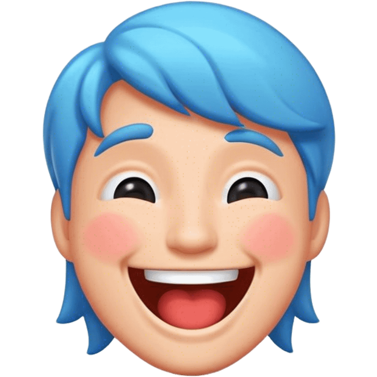 Laughing person emoji