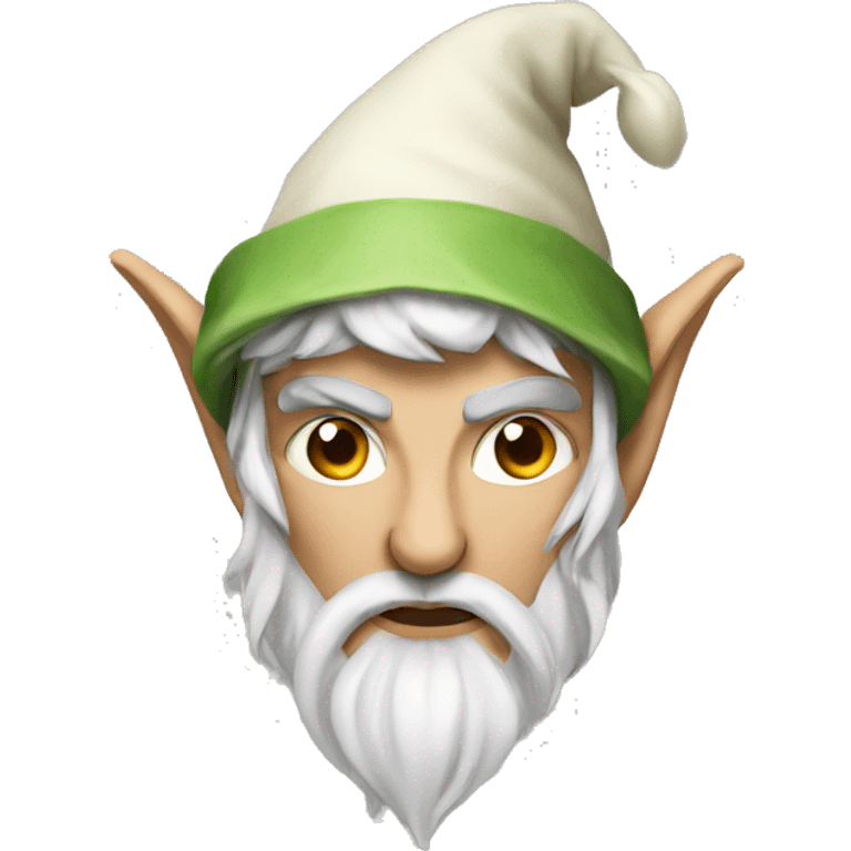 rogue male elf with bow emoji