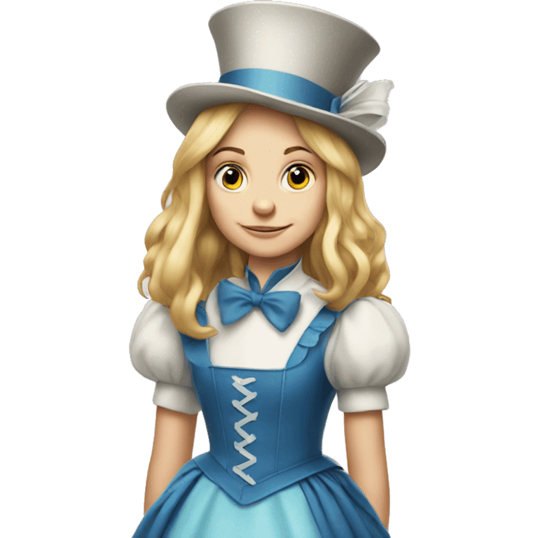 Alice in wonderland emoji