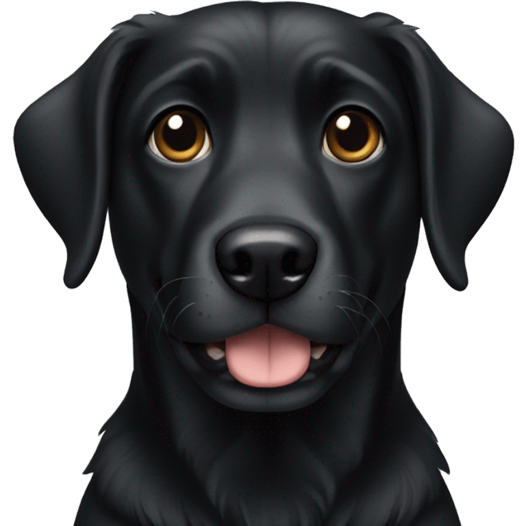 black Dog emoji