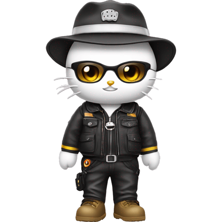 Hello kitty as a roadman emoji