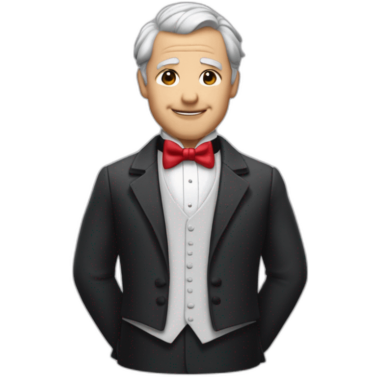 jenkins-a-balding-gray-haired-butler-wearning-dinner-jacket-with-red-bow-tie-without-glasses-and-closed-eyes emoji