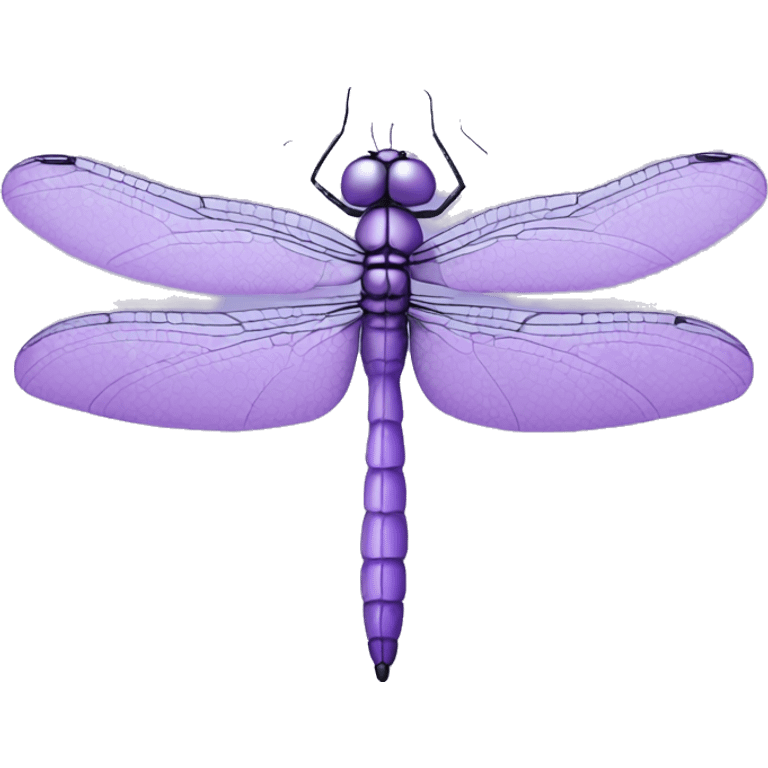 Lavender coloured dragonfly  emoji