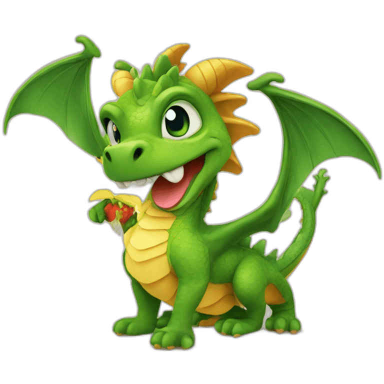 dragon cute Sicily emoji