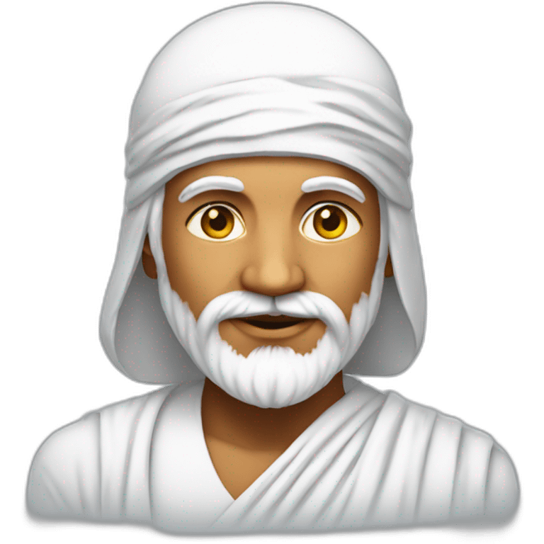 Sai Baba in a man emoji