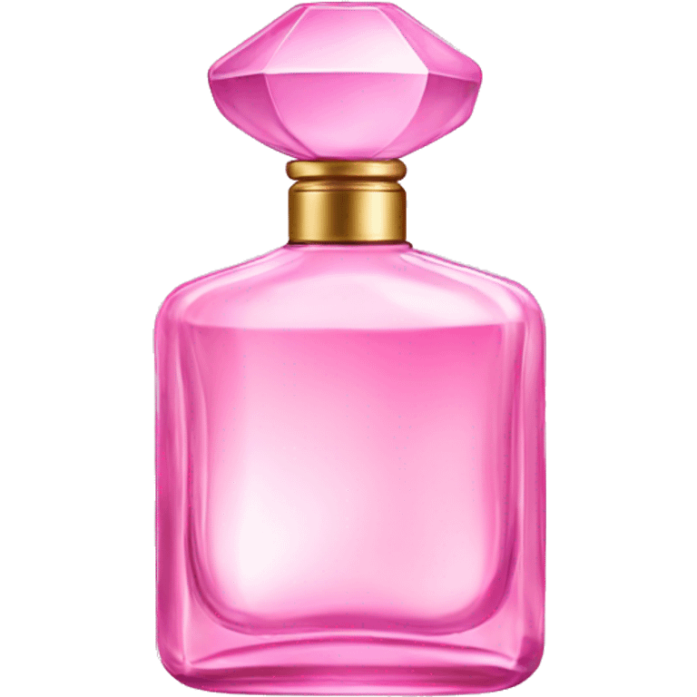 Glass perfume pink emoji