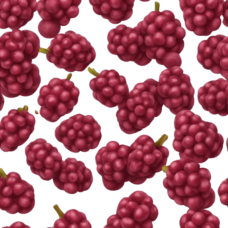 burgundy berries emoji