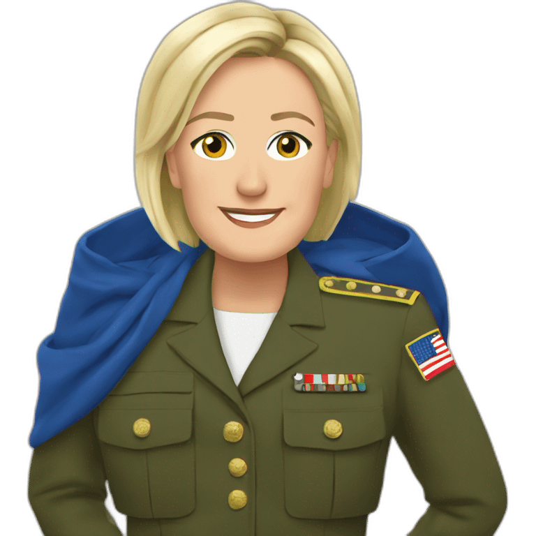 marine le pen emoji