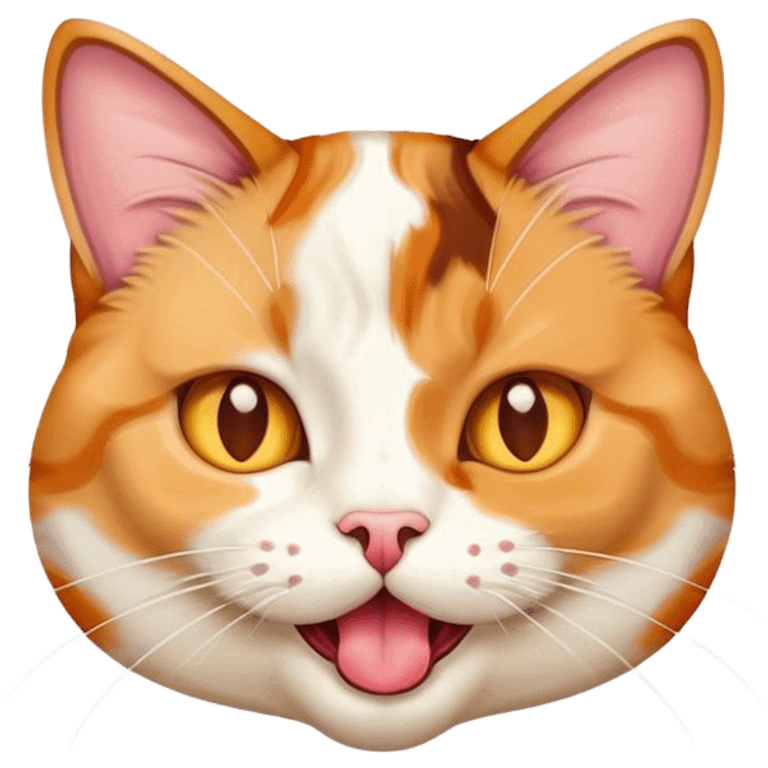 Cat sticking out tounge￼ emoji