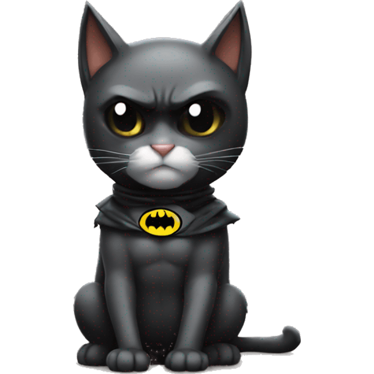 batman cat emoji