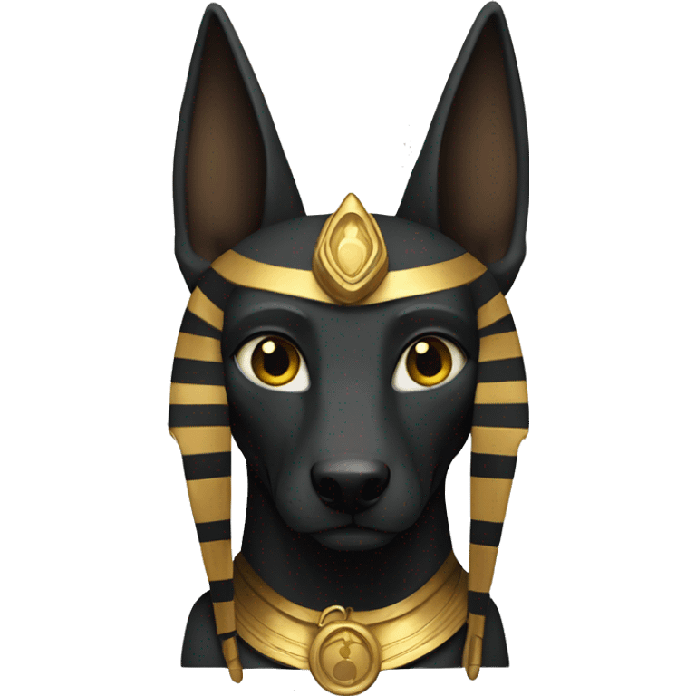 Anubis in full height emoji