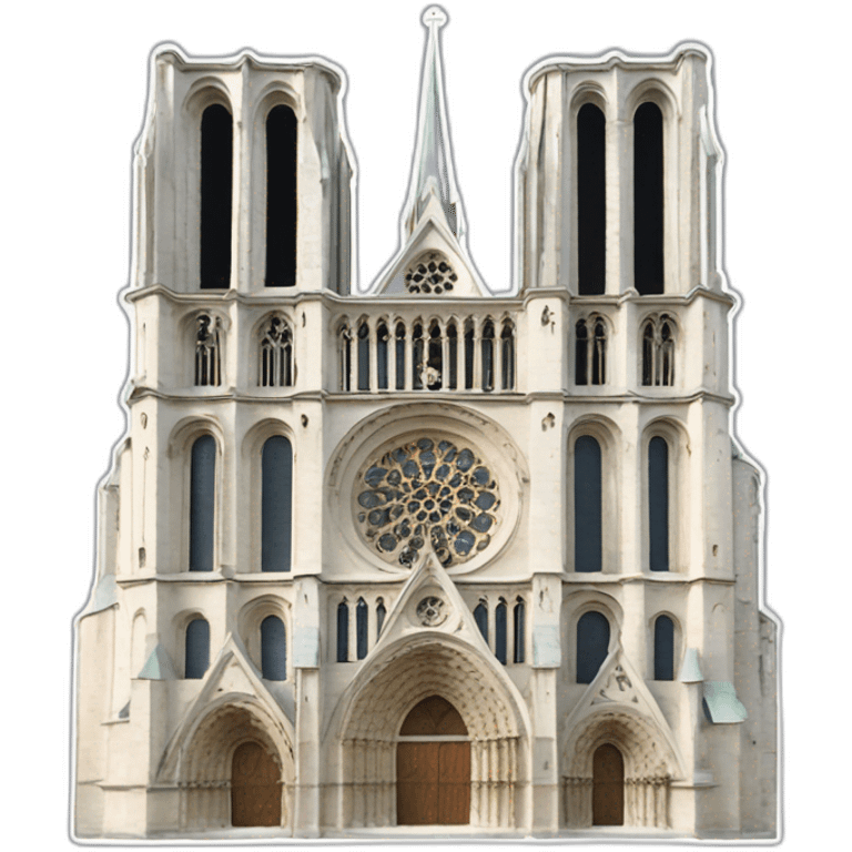 cathédrale de Chartres emoji