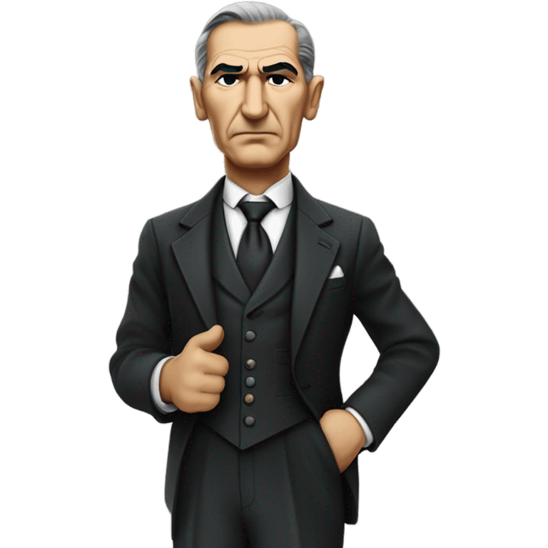 mustafa kemal ataturk president of turkiye emoji