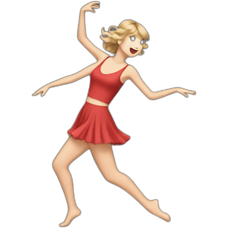 Taylor Swift dancing emoji