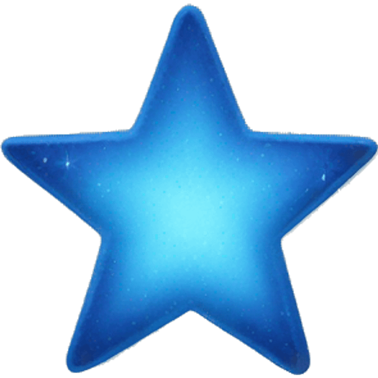 blue star  emoji