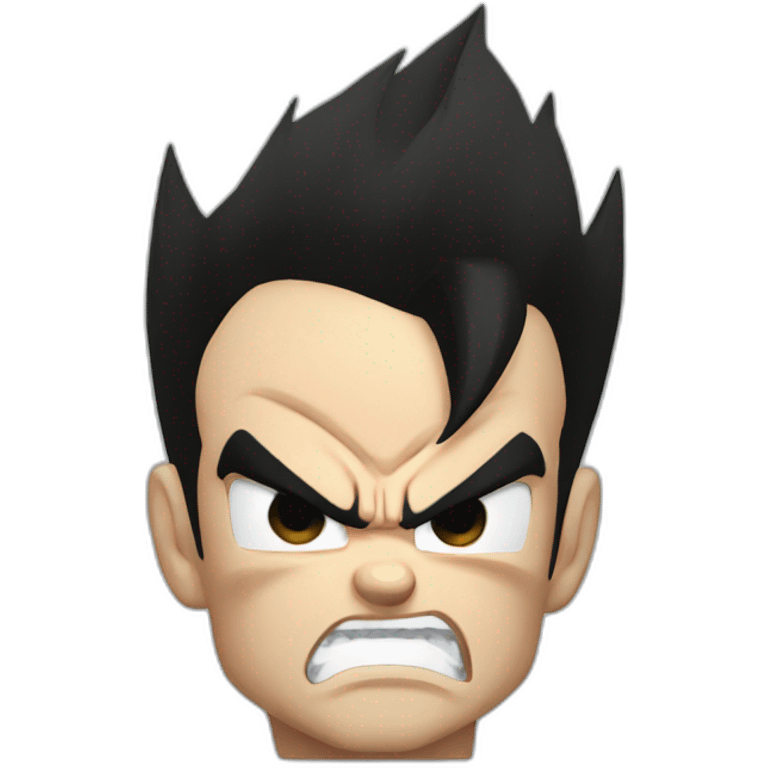 Vegeta angry emoji