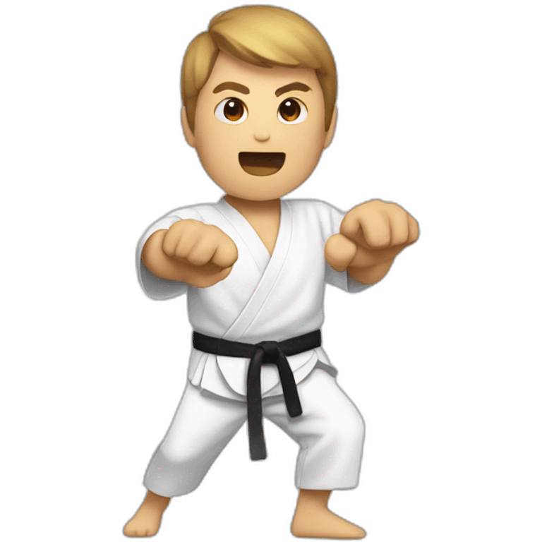 Karate chop emoji