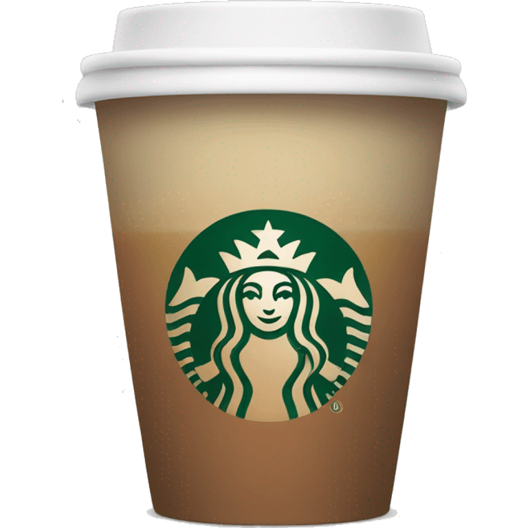 Starbucks cup emoji