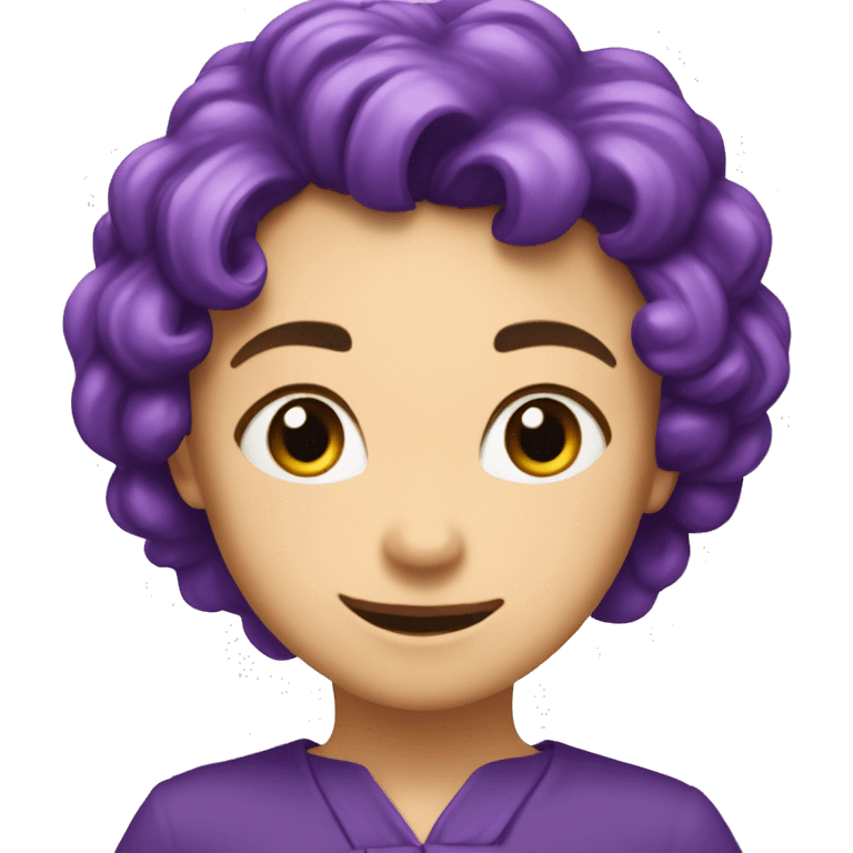 Étoile violette  emoji