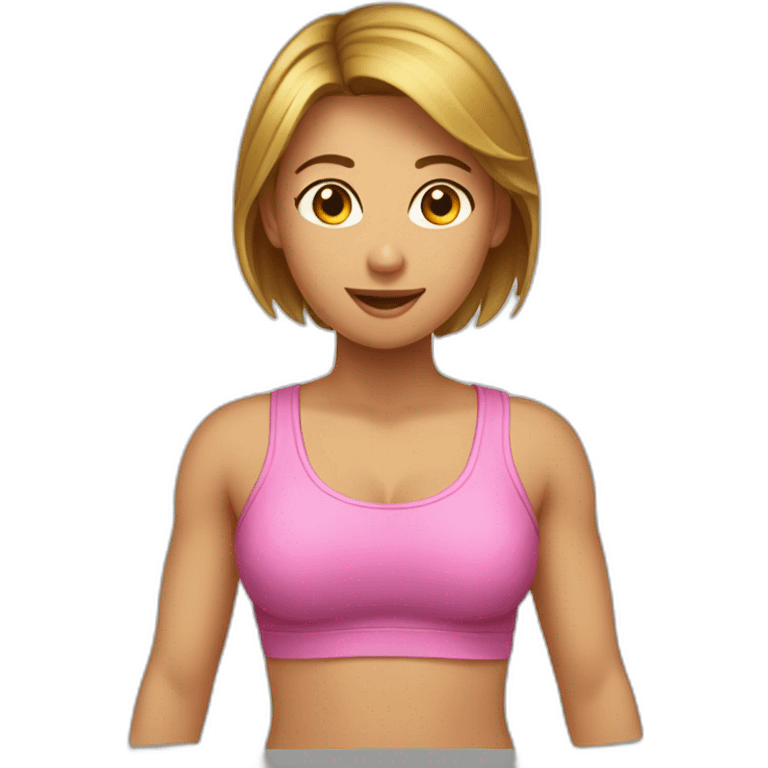 abdominales femeninos marcados emoji