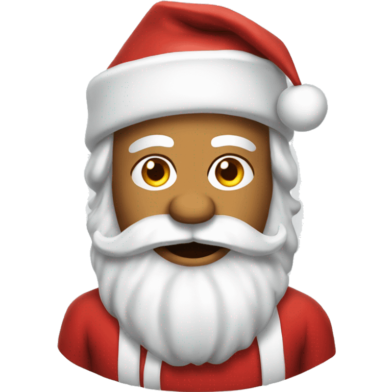 Creazy santa emoji