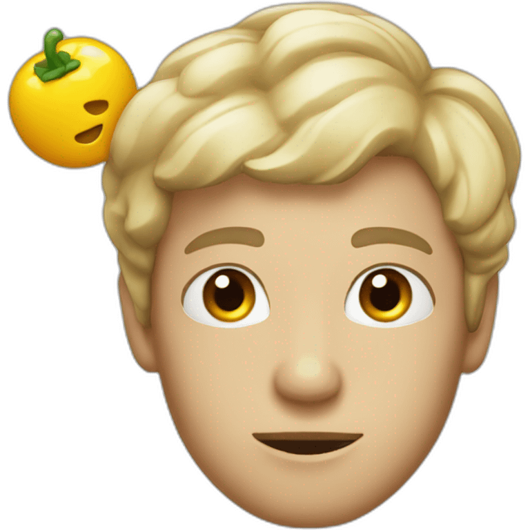 Emoji qui soupire en soufflant emoji