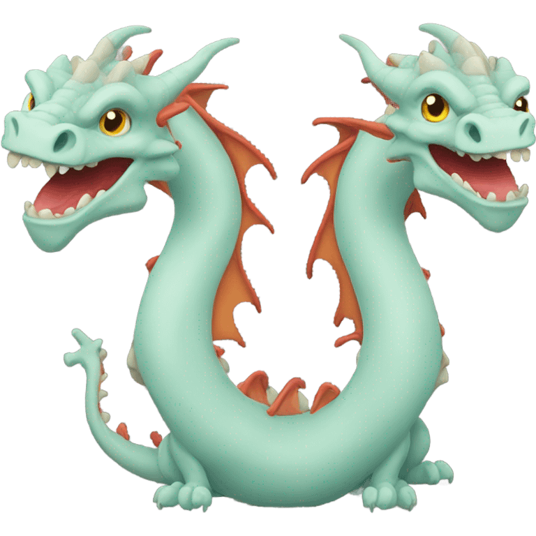 Two headed dragon emoji