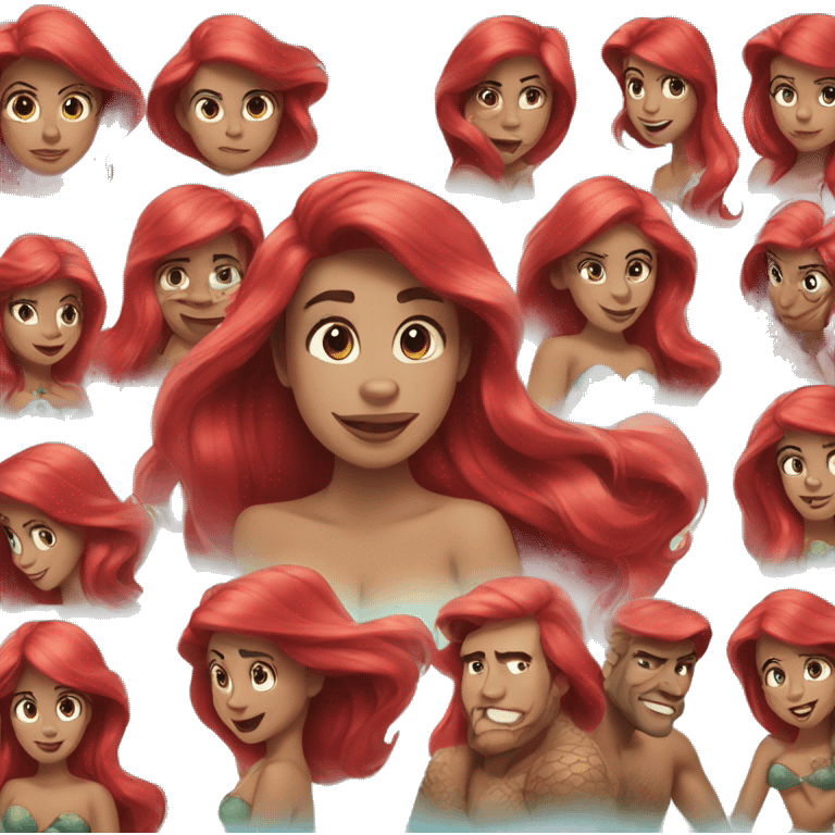 The Little Mermaid emoji