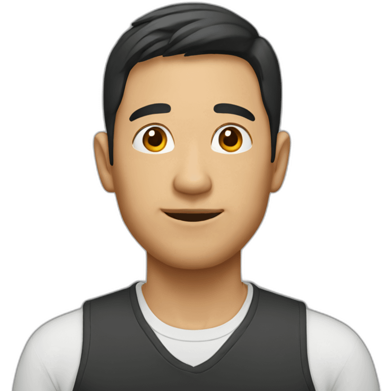 asian european american man emoji