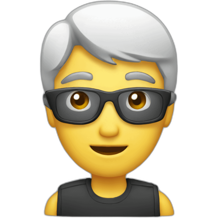 Developer computer screen emoji