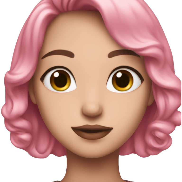 Pink aesthetic emoji