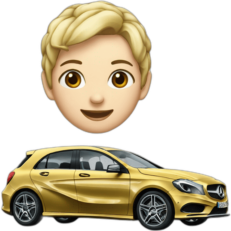 Cute Mercedes A klasse emoji