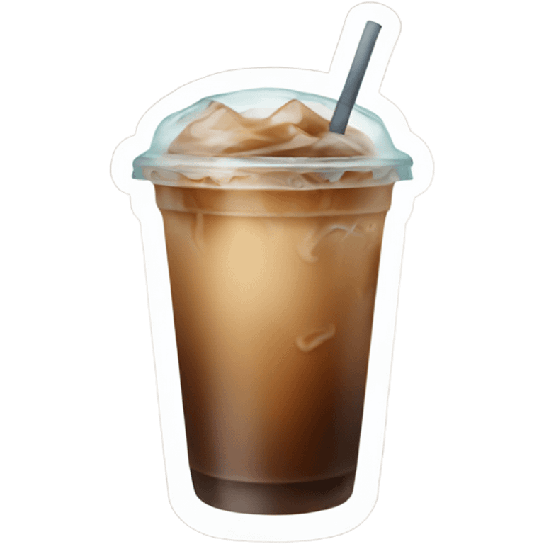 Iced coffee  emoji