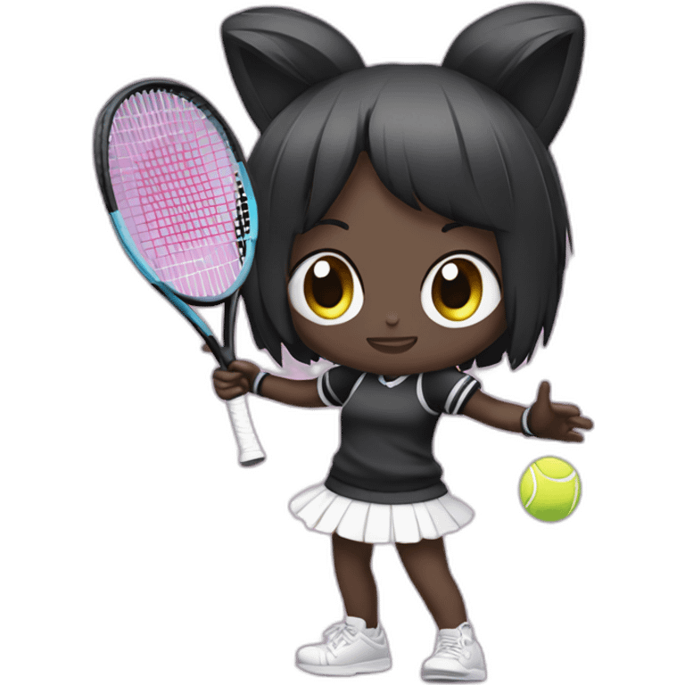 tennis kuromi emoji