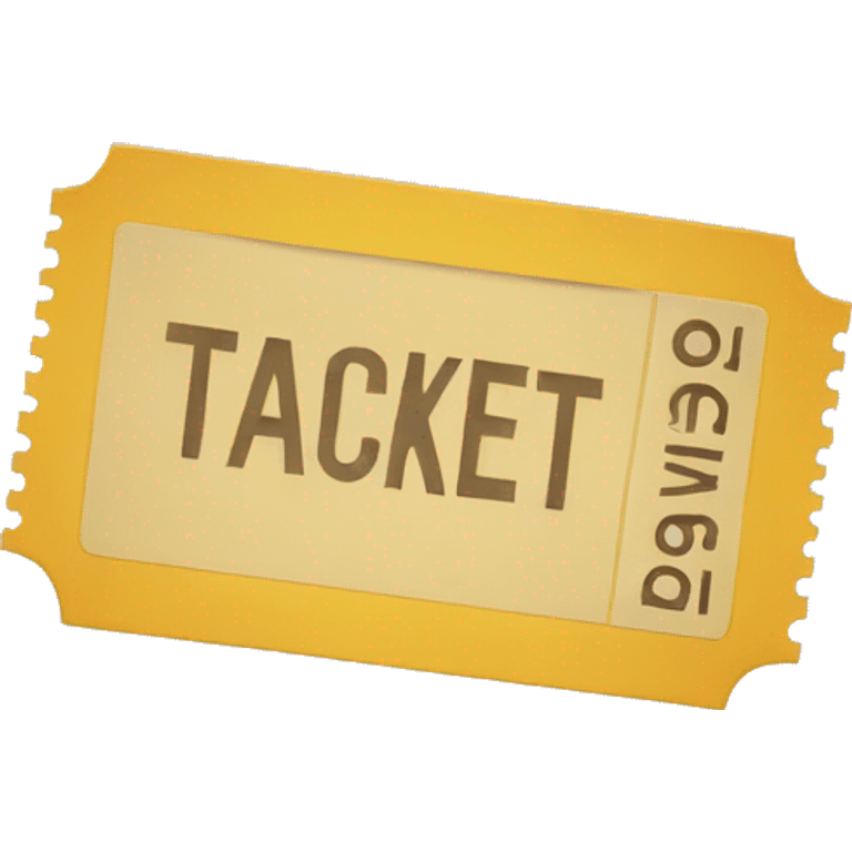 ticket emoji