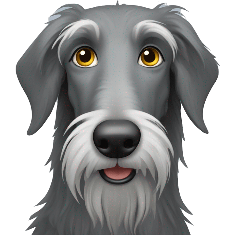 Grey deerhound emoji