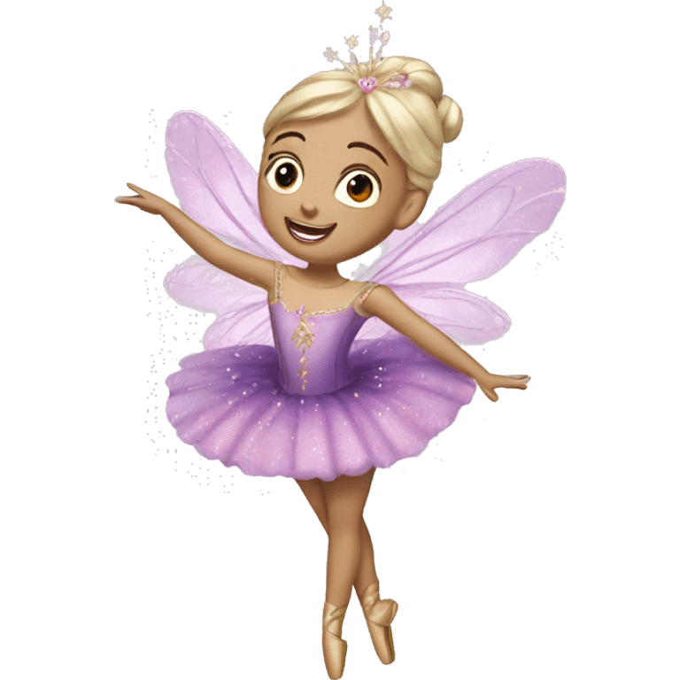 Sugar plum fairy from the nutcracker emoji