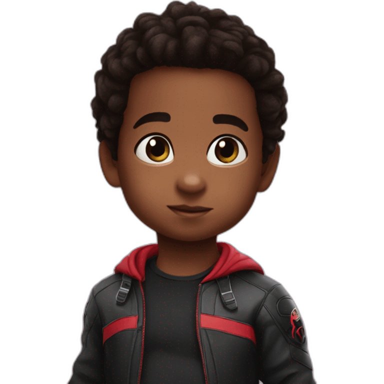 Baby miles morales emoji