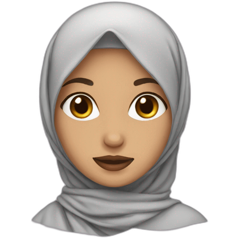 hijab girl emoji