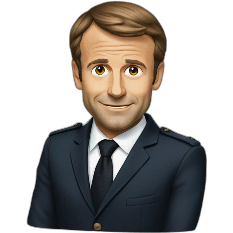 Emmanuel Macron emoji