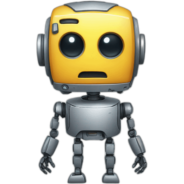 broken robot emoji