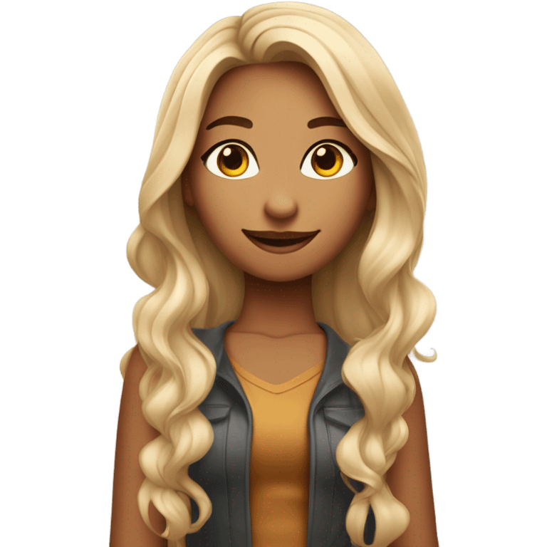 Butiful girl emoji