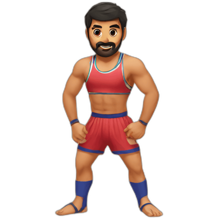 Kabaddi emoji