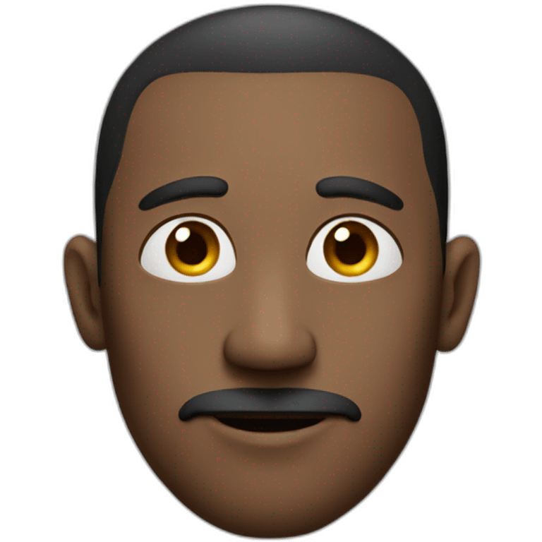 male with a gigantic nose emoji