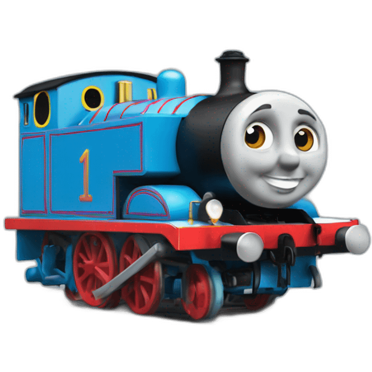 Thomas the Tank Engine rollover emoji