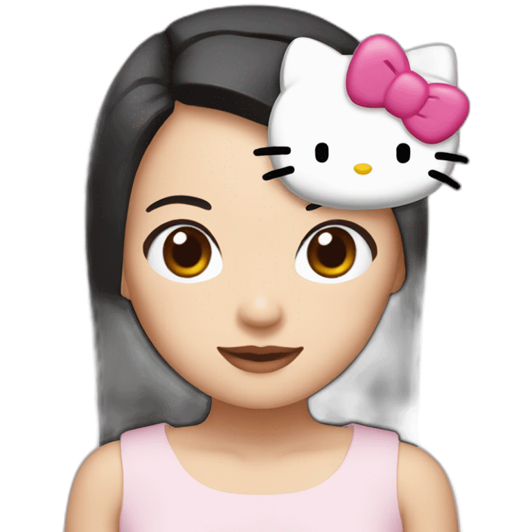 Mitski and hello Kitty emoji