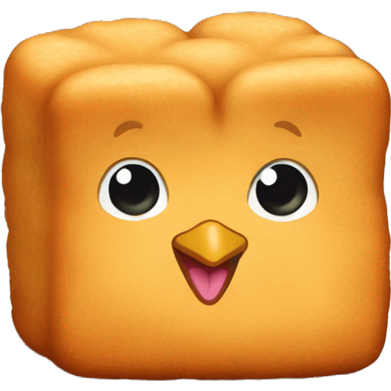  cute chicken nugget emoji